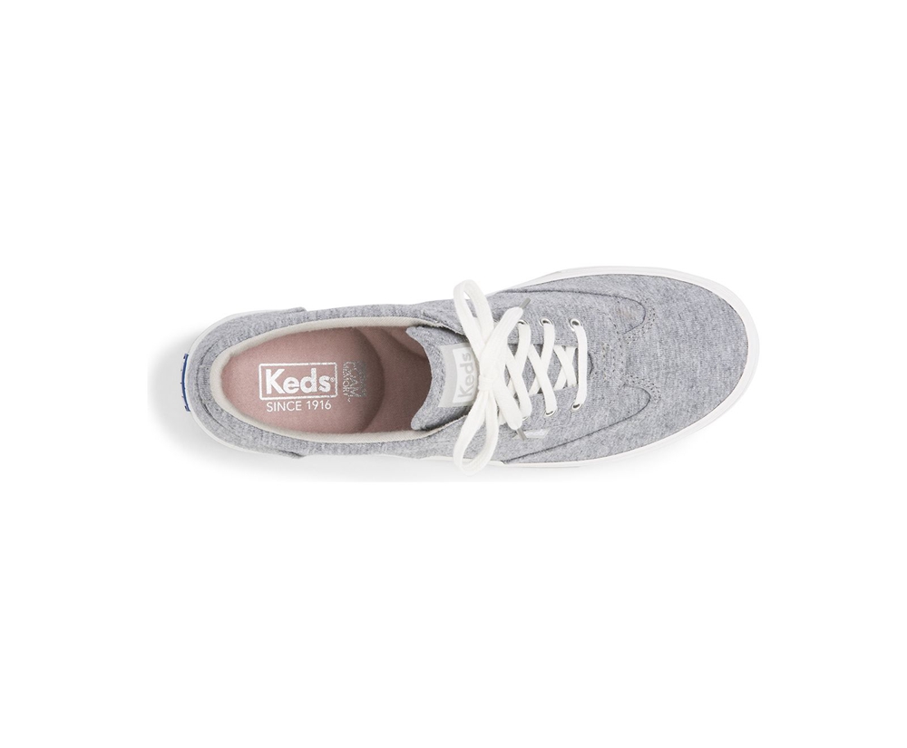 Basket Keds Femme Grise - Courty Jersey - 970-FRUSVO